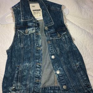 Denim vest
